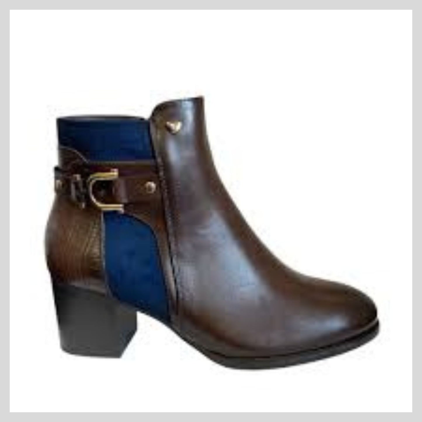 Susst Women's Dark Brown Ankle Boot - Suzy25