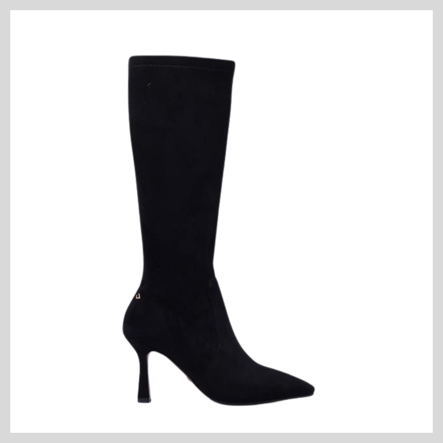 Una Healy Black Knee high Suede Boot- Dance