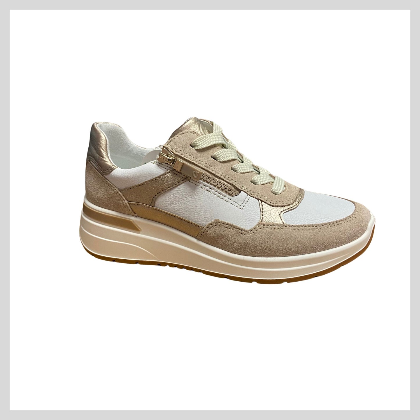 Ara Women sneaker 12-57702-25 Beige
