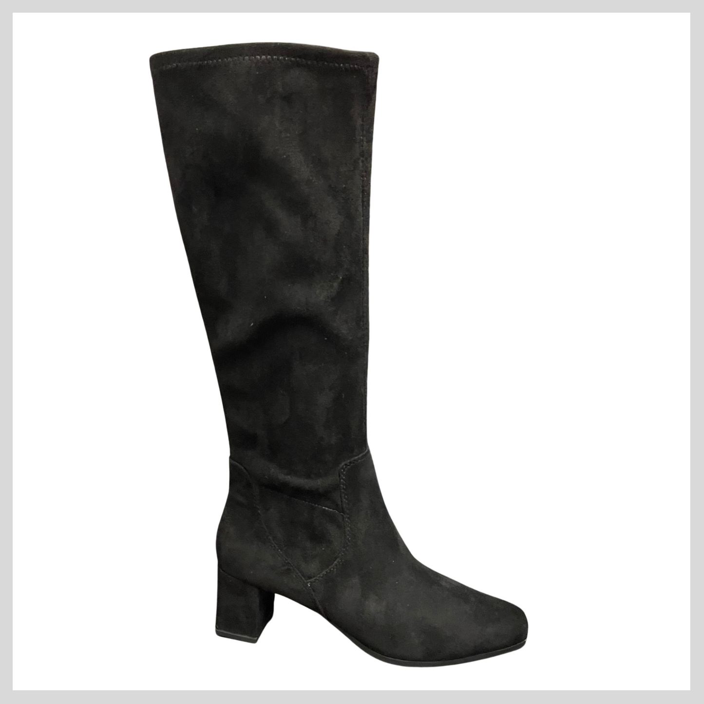 Caprice Women's Black Stretch suede Boot 9-25547-41 044