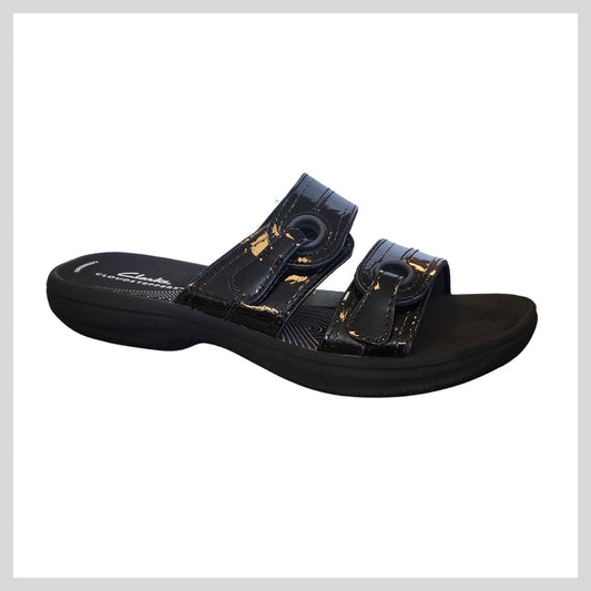 Clarks Brinkley Maye (Black Pat)