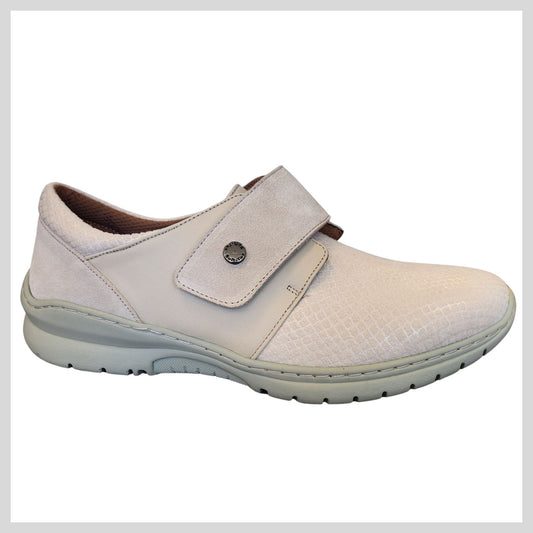 Softmode 6064-21 Daba Off-white Suede Nappa Scuba 3E