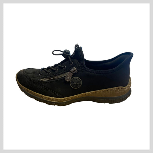 Rieker Womens shoe N3267-01 Black