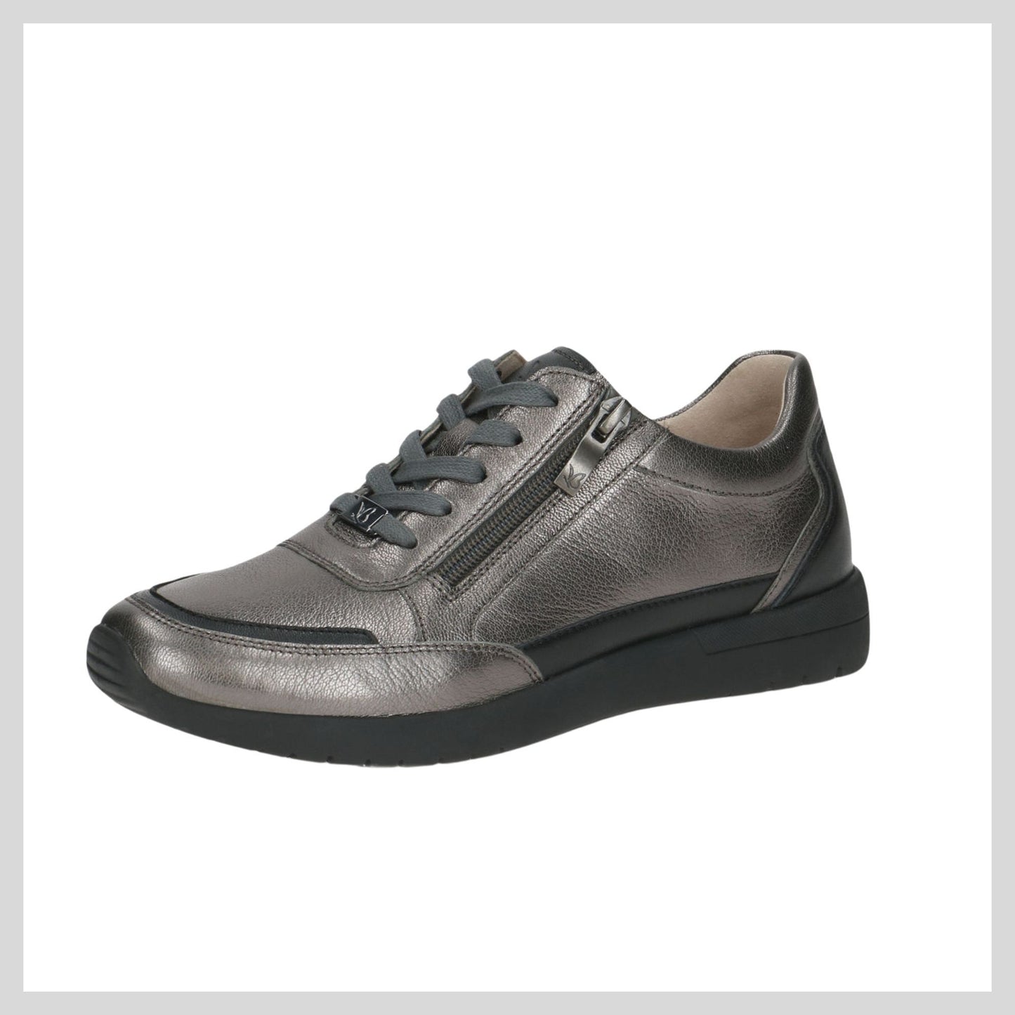 Caprice Ladies Shoe 9-23721-44 289 Dark Grey Metallic