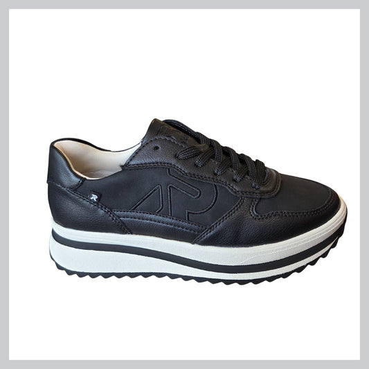 Rieker Women's Black Trainer  W3800-00