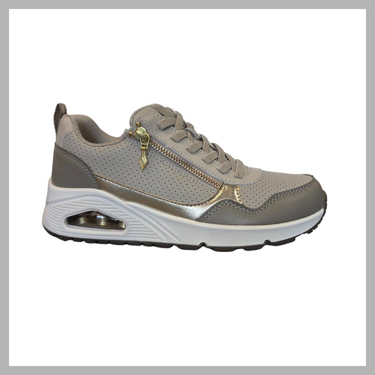 Skechers 177873 Ladies Taupe Runner