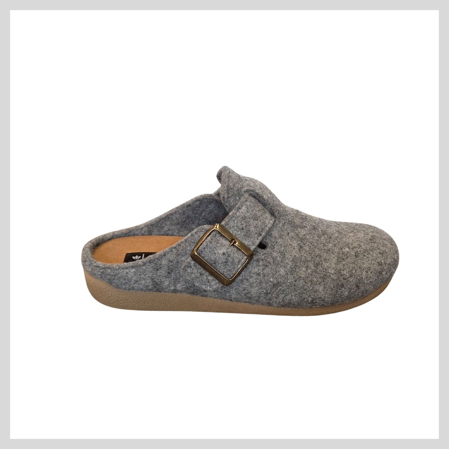 Lotus ULH137GG Ladies Alvari Grey slipper
