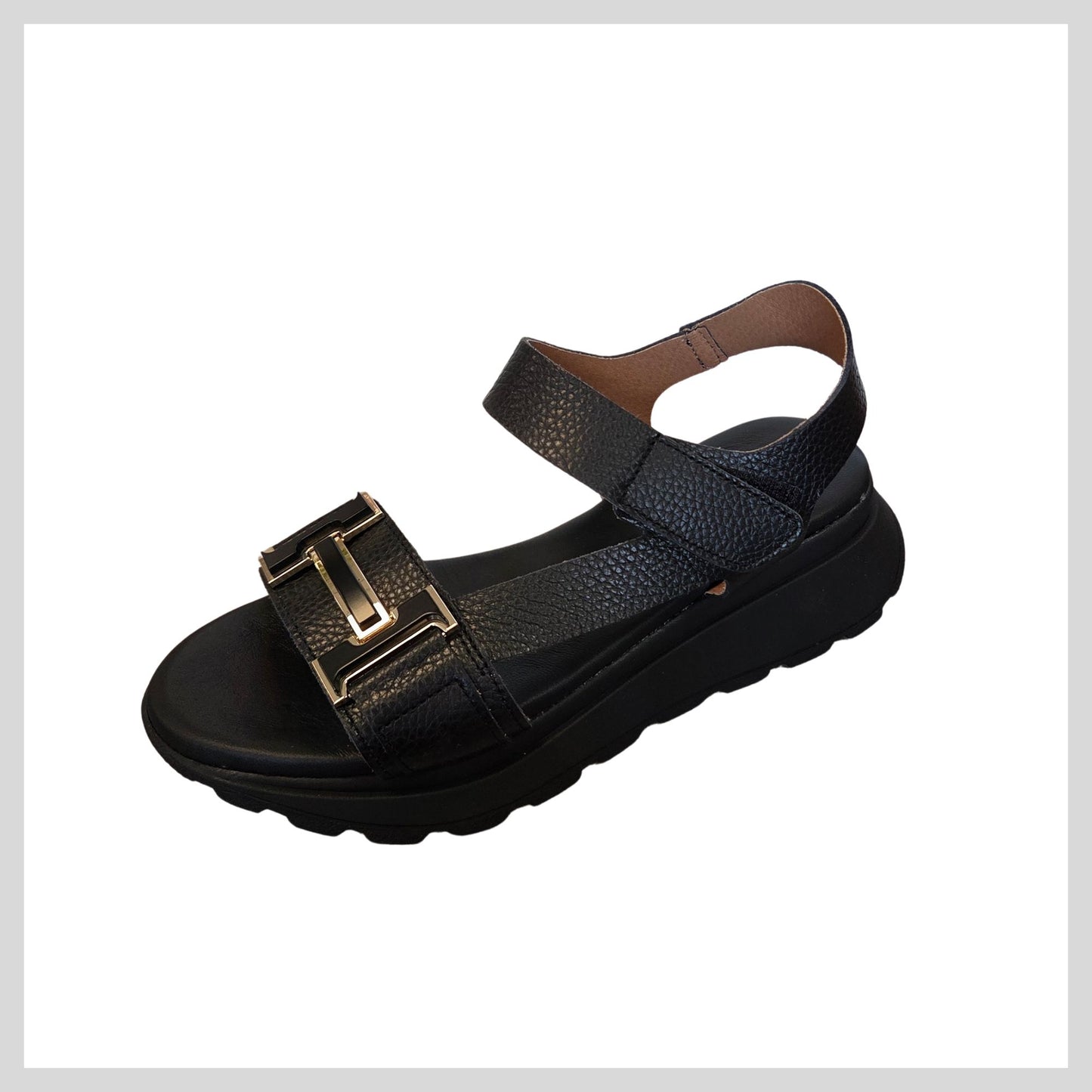 Oy My Sandals 5953 Doya Negro