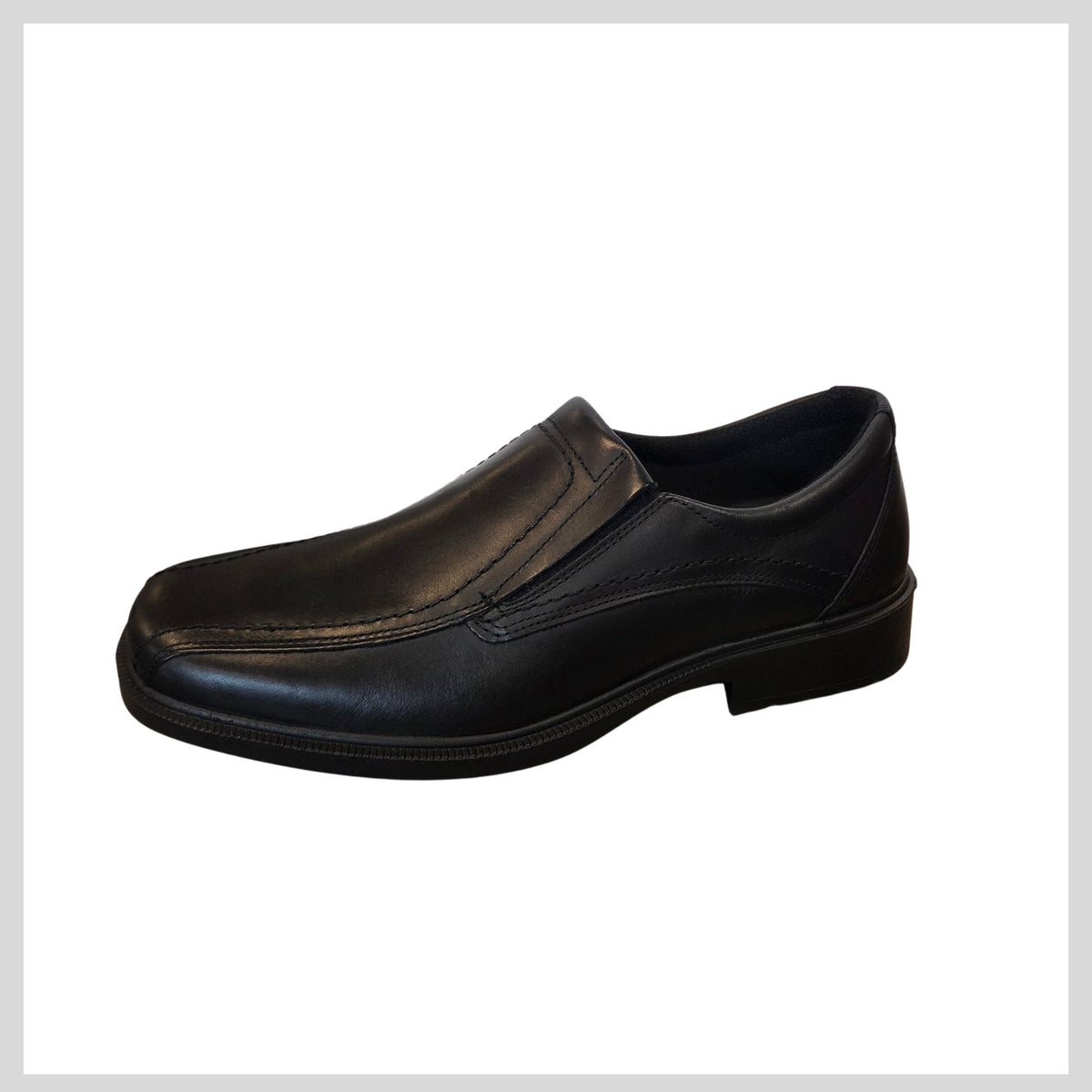 IMAC RIVA 200000 Men's Black Slip-on Shoe