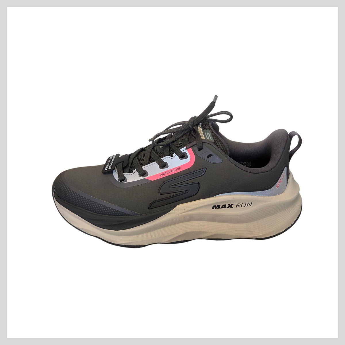 129203 Skechers Ladies Olive Max Run - Vorteza