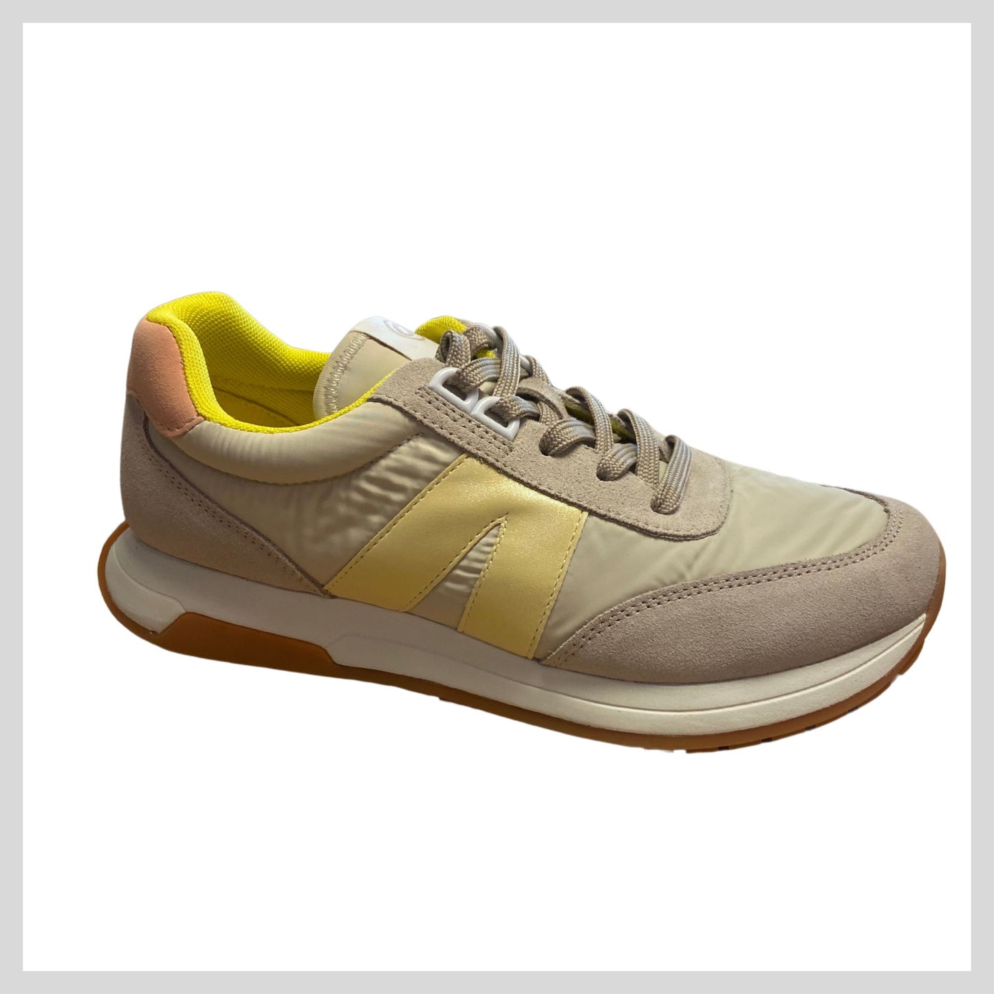 Ara Trainer 12-29702-04 Beige/Lemon