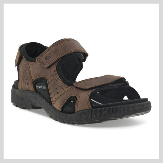 Ecco 690024 55379 Onroad Cocoa/Black Sandal