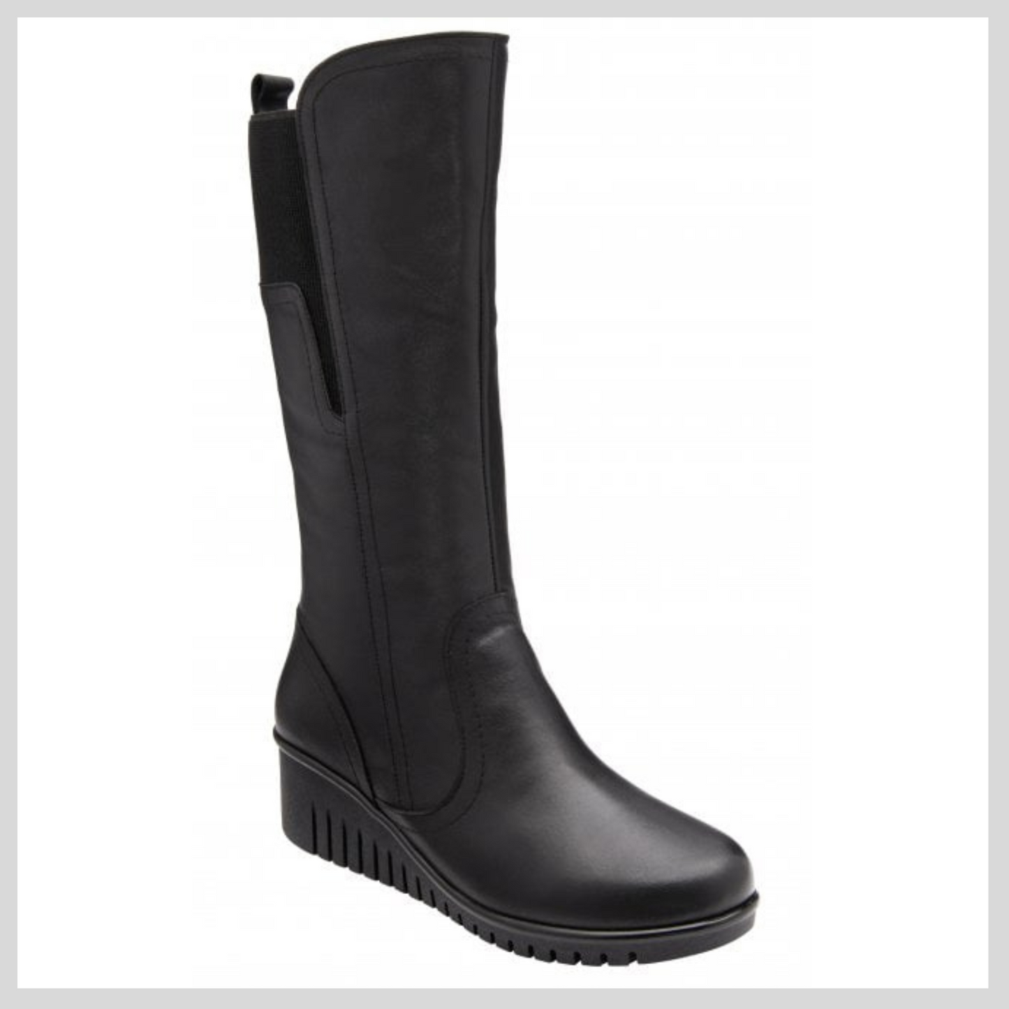 Lotus Ladies Black Boot - Fitzgerald