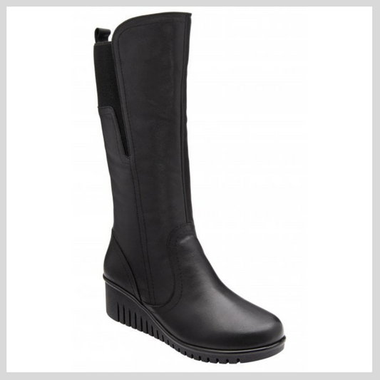 Lotus Ladies Black Boot - Fitzgerald