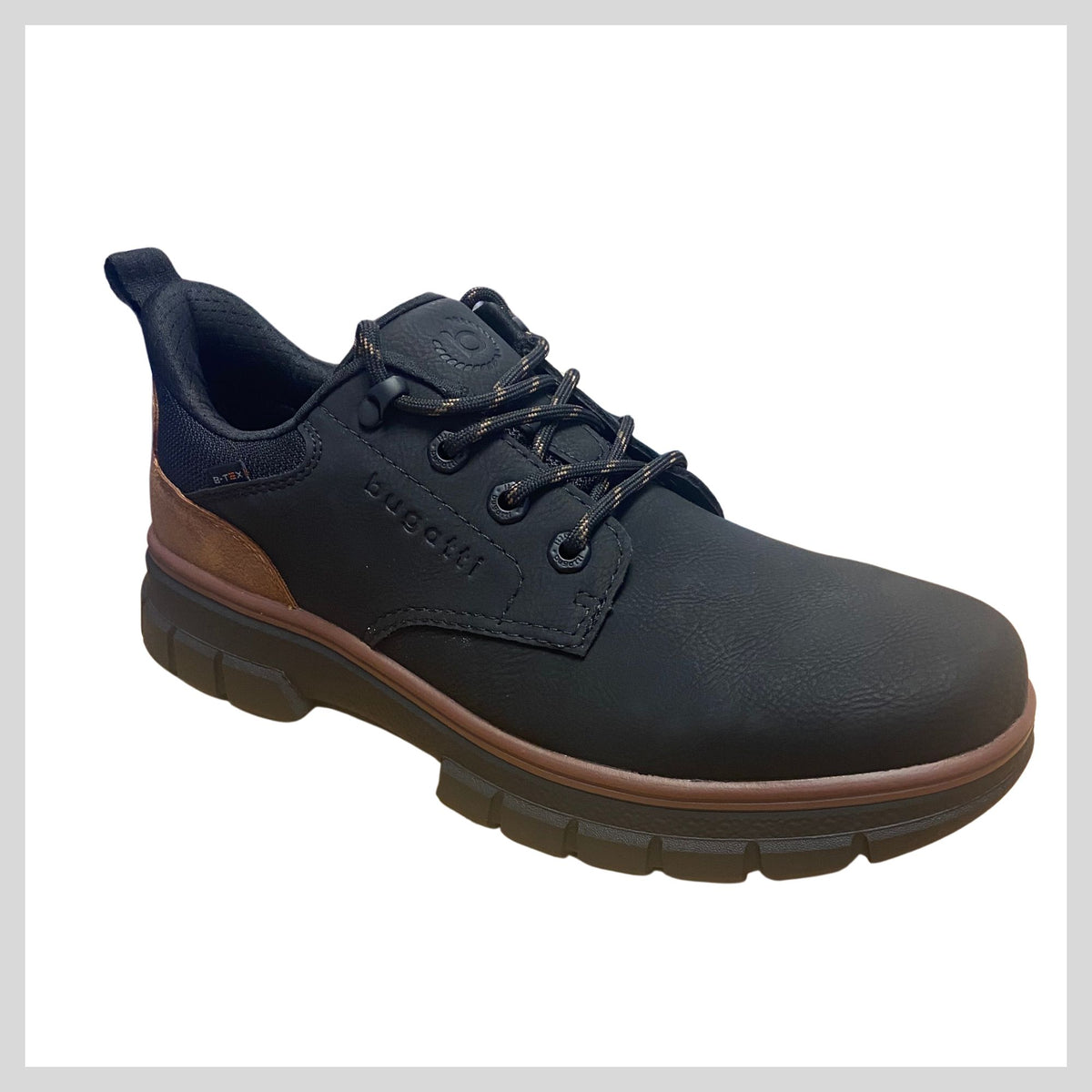 Bugatti Men's Black Water Resistance Shoe 321-AYJ01-5500-1000