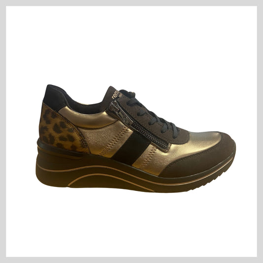 Remonte Women's Brown/Bronze Sneaker D0T09-91