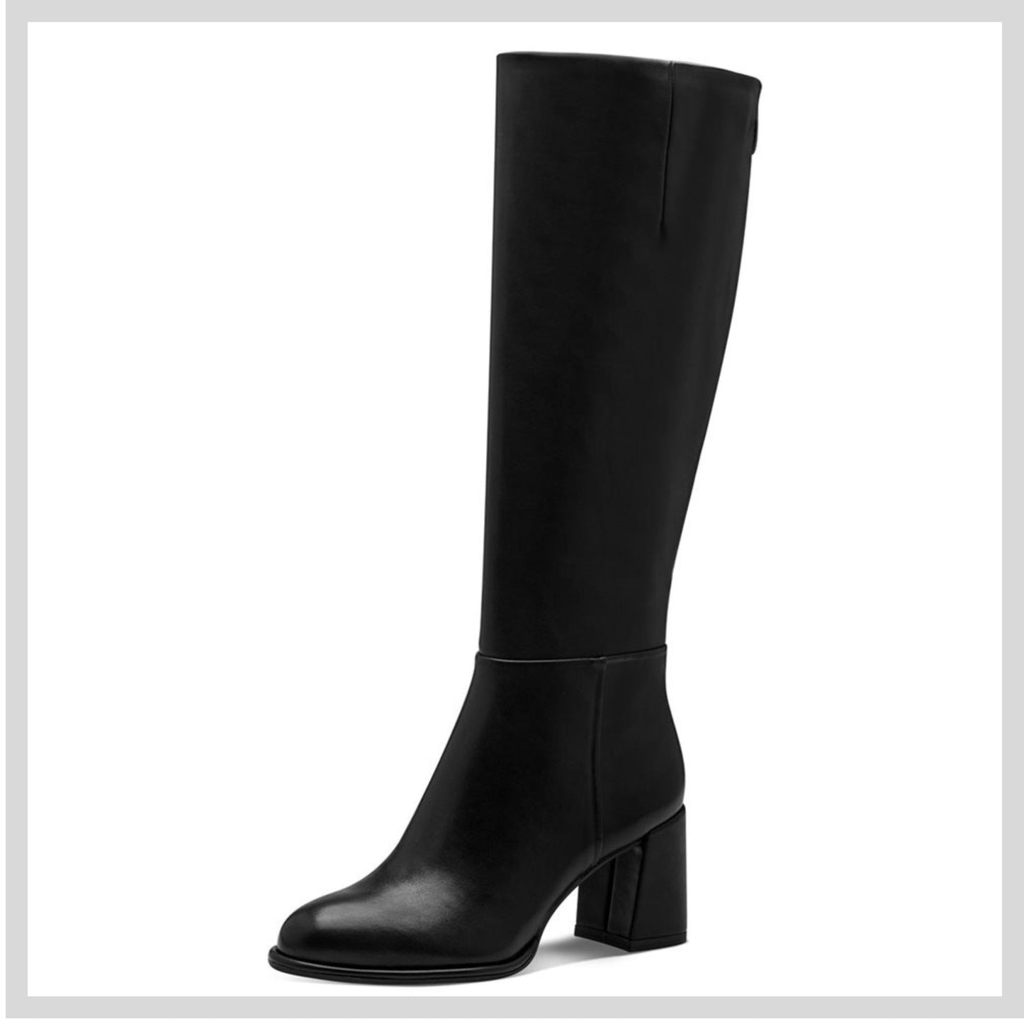 Tamaris Womens Black Knee High Boot 1-25515-41 001