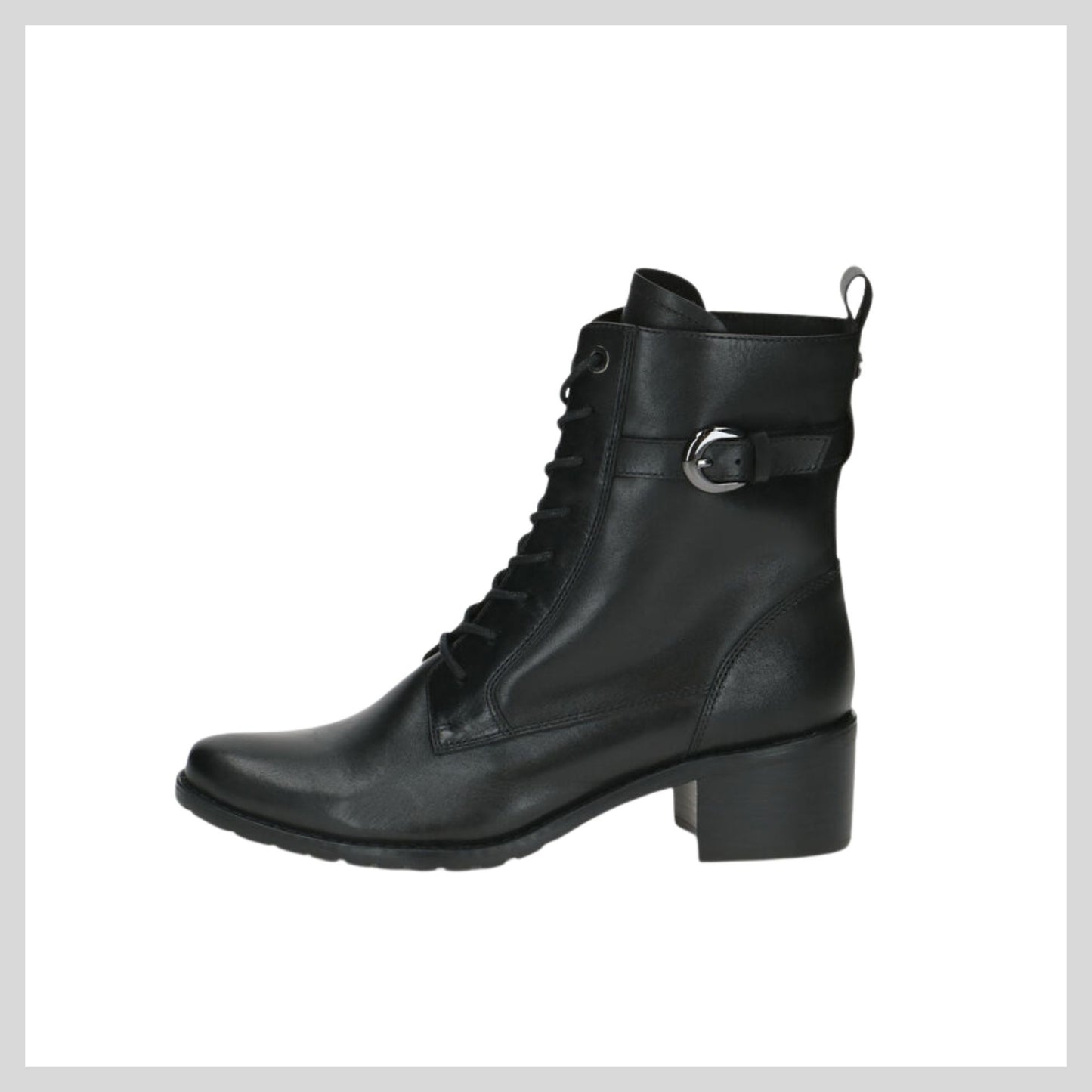 Caprice Ladies Black Leather Boot 9-25100-45-022