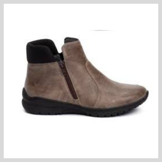 Softmode Women's Taupe Ankle Boot - Daisy