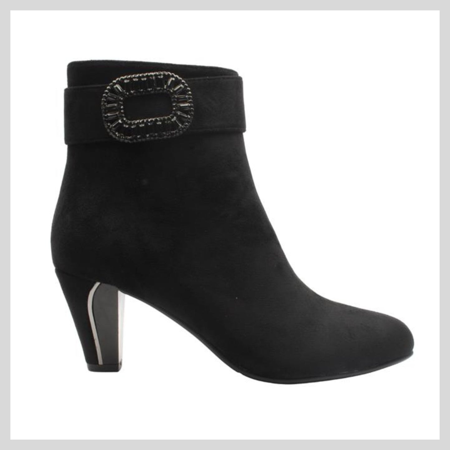 Susst Womens Black Ankle Boot - Angelina25
