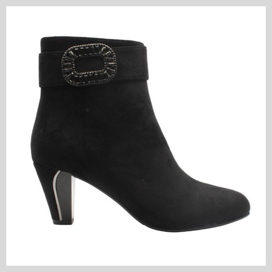Susst Womens Black Ankle Boot - Angelina25