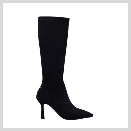 Una Healy Black Knee high Suede Boot- Dance