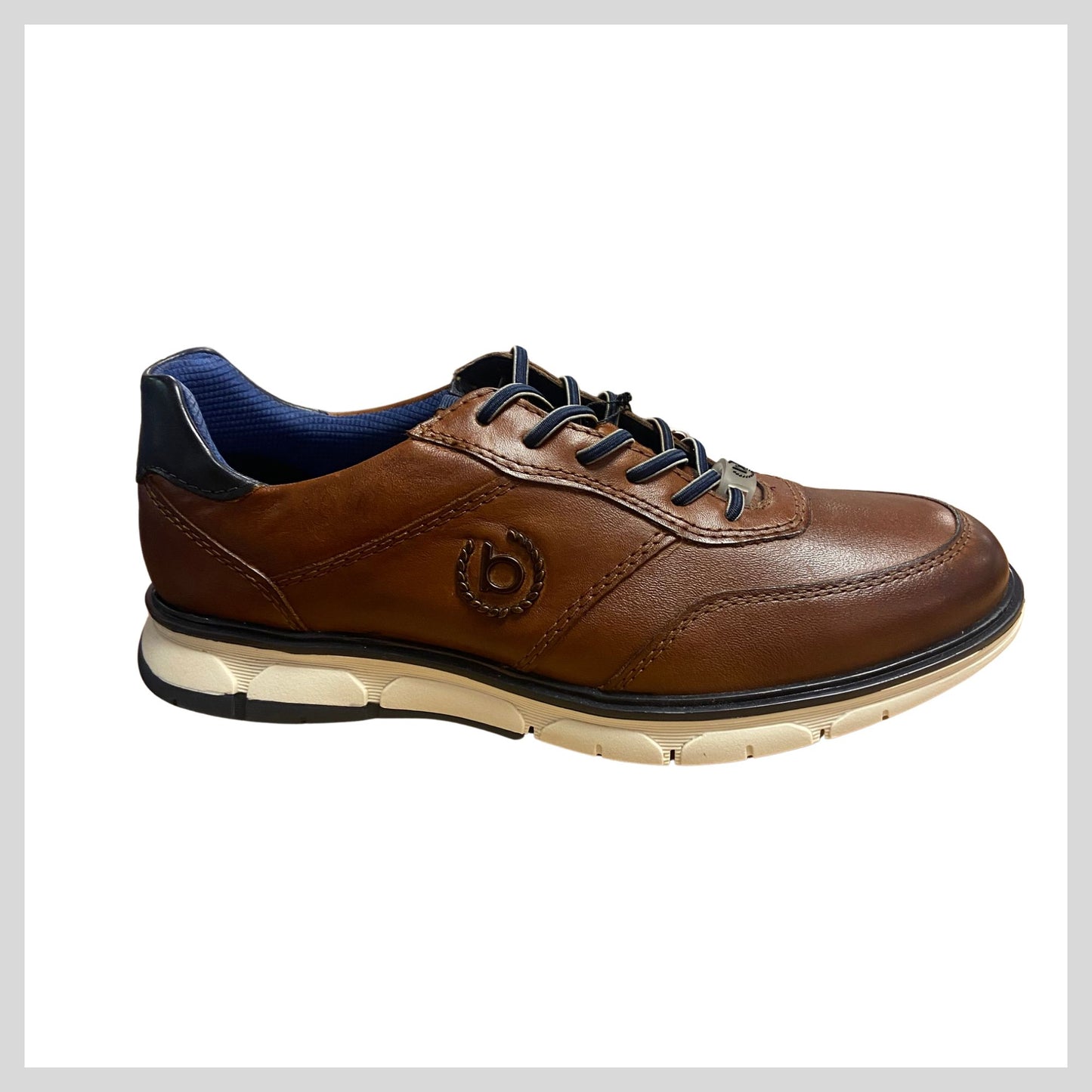 Bugatti 331-AWB02-100-6300 Men's Cognac Leather laces Shoe