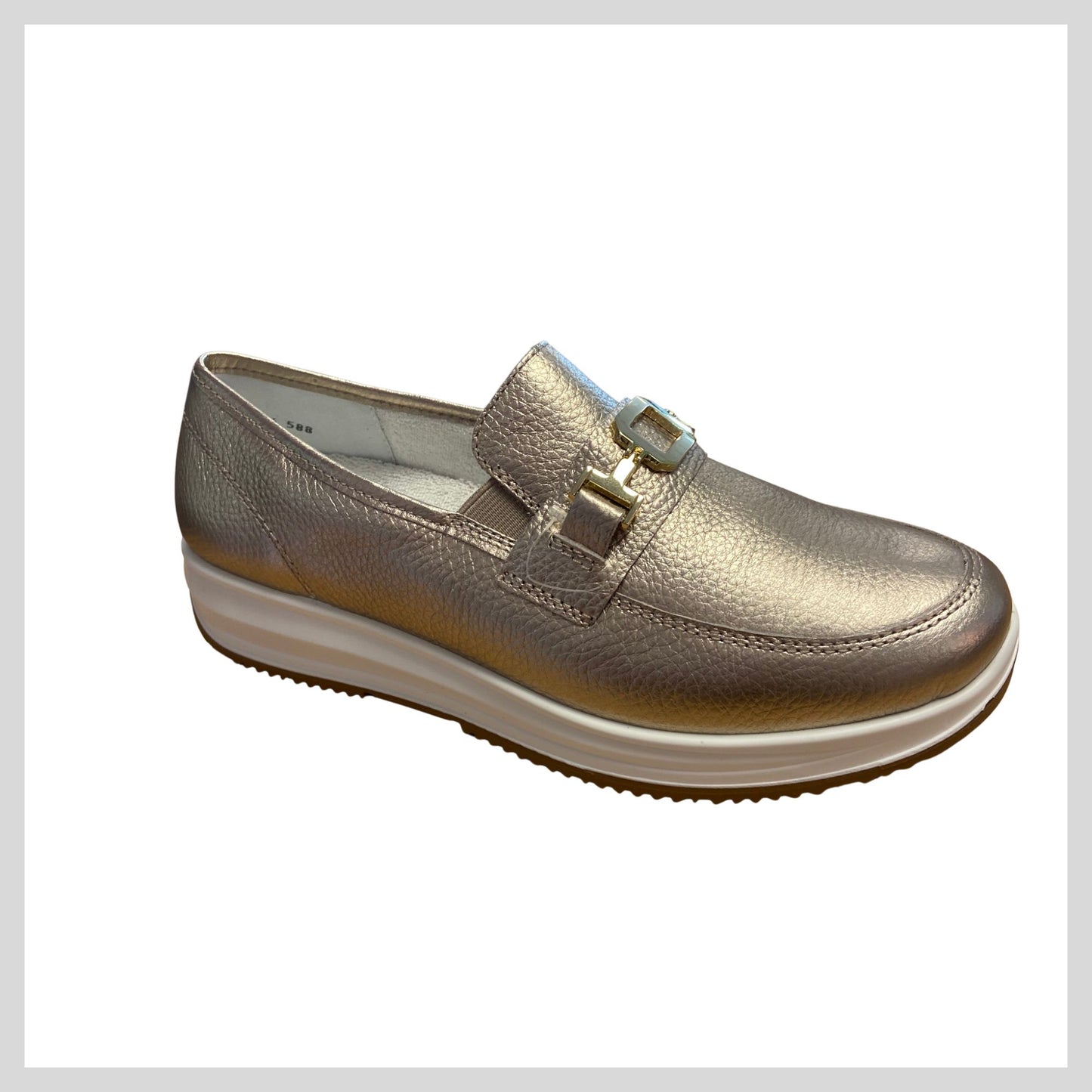 Ara 12-25528-08 Metallic gold Loafer
