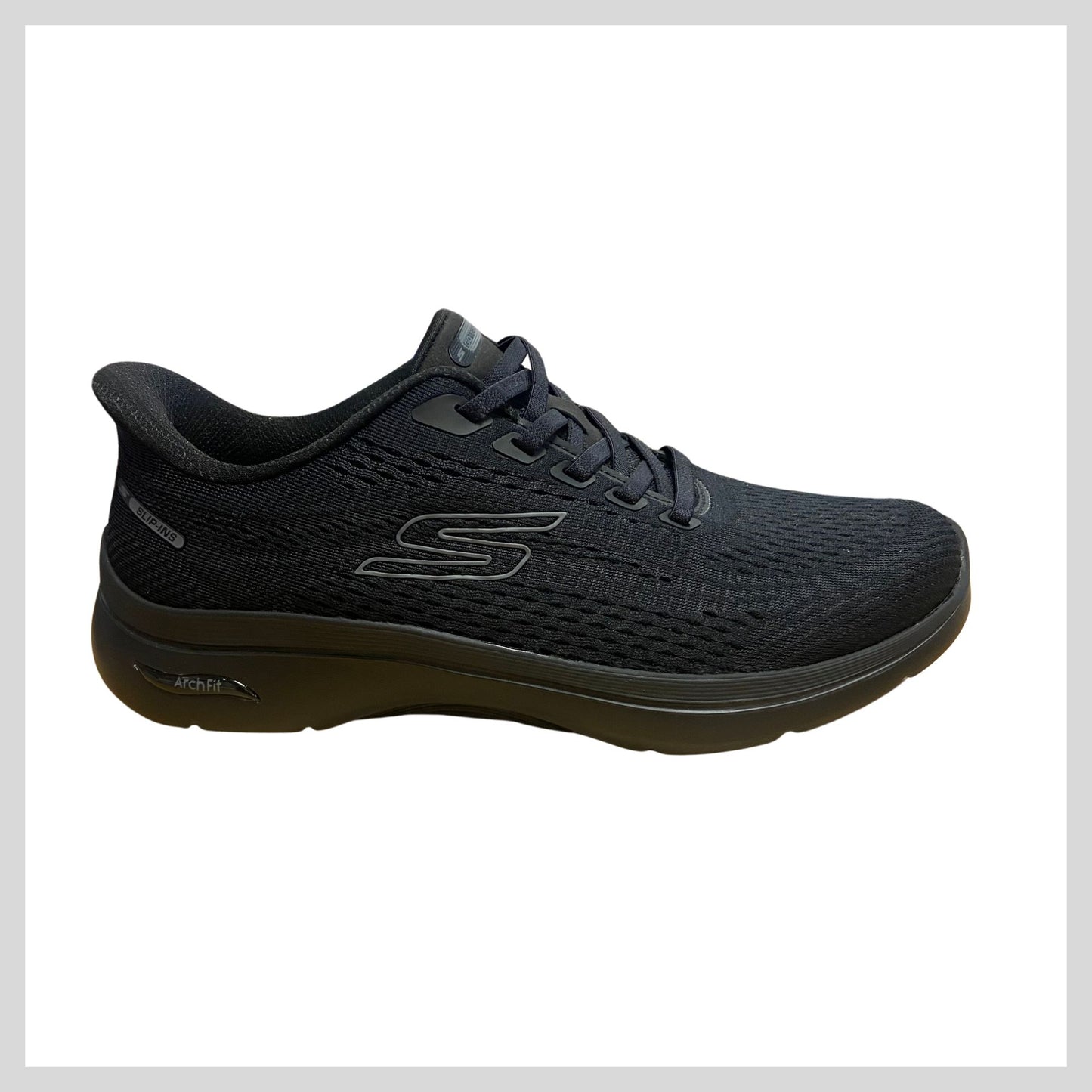 Skechers Ladies Black Slip-ins: GO WALK Arch Fit 2.0 - Kathy 125342