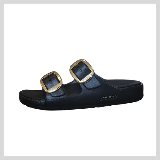 Skechers Archfit 111592 Black Sliders