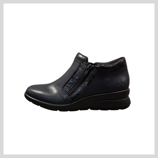 Rieker Women's Shoe L4883-14 Navy