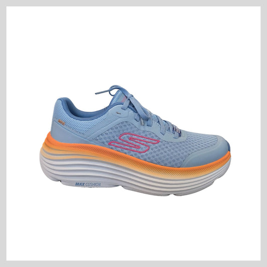 Skechers Womens 129470 Blue/orange Max Cushioning Endeavour