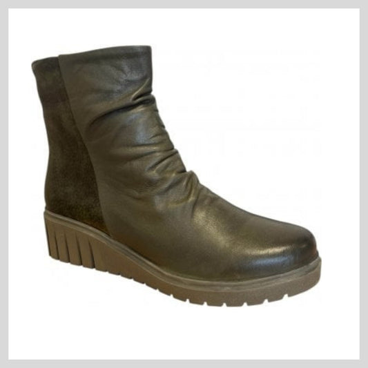Lotus Ladies Khaki Boot- Adlee