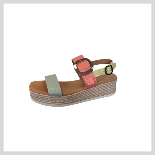 Oh My Sandals 6024 Ladies DOYA CORAL COMBI