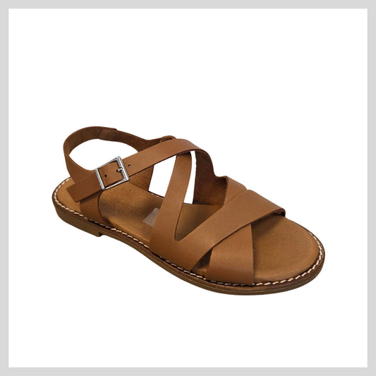 Oh My Sandal 5832  in Tan
