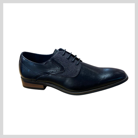 Men's Goor-215 Black Laced Dress Shoe