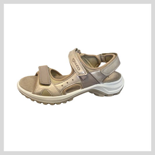 Igi&co 1180700 Platinum & Beige ladies Sandals