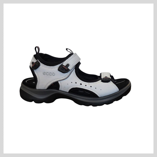 ECCO 822043 Ladies White Sandal