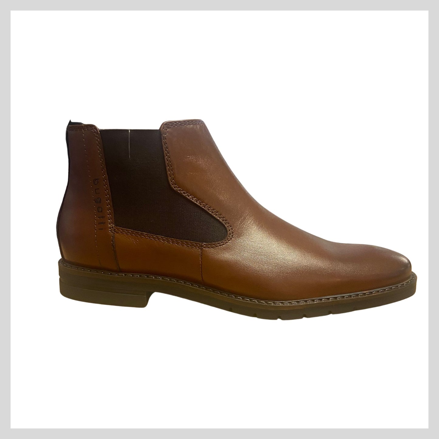 Bugatti Men's Cognac (Tan) Chelsea Boot 311-A9G34-400