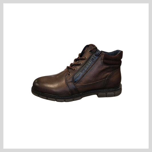 321-AYG30-3200 Men's Dark Brown Bugatti Boot