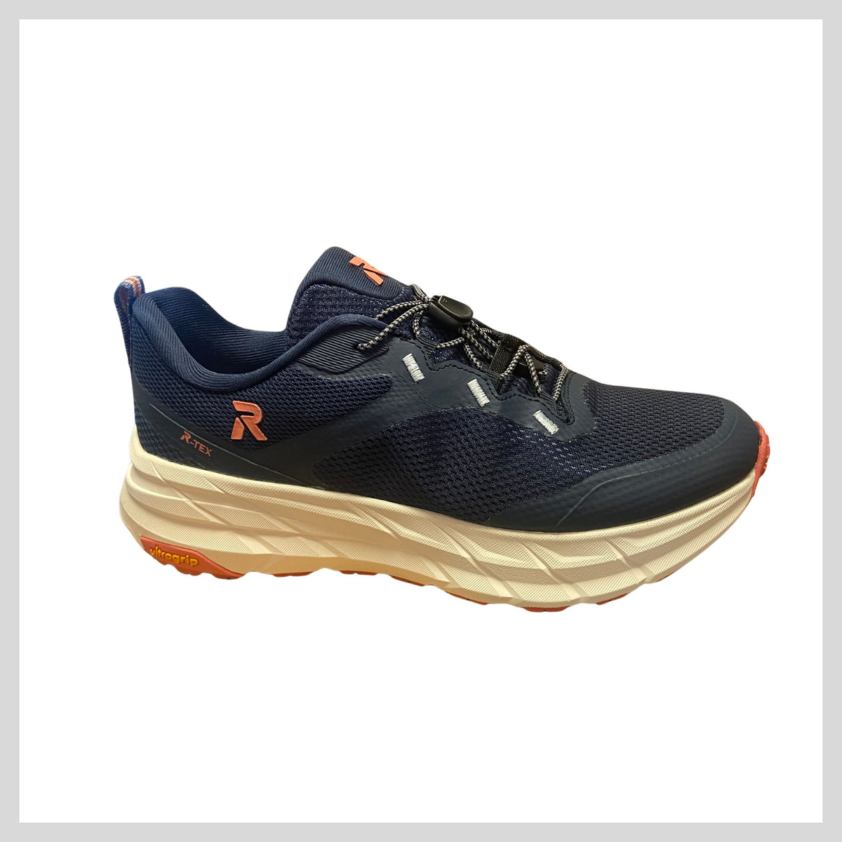 Rieker Ladies Dark Blue/Navy Waterproof  Trainer W4502-14