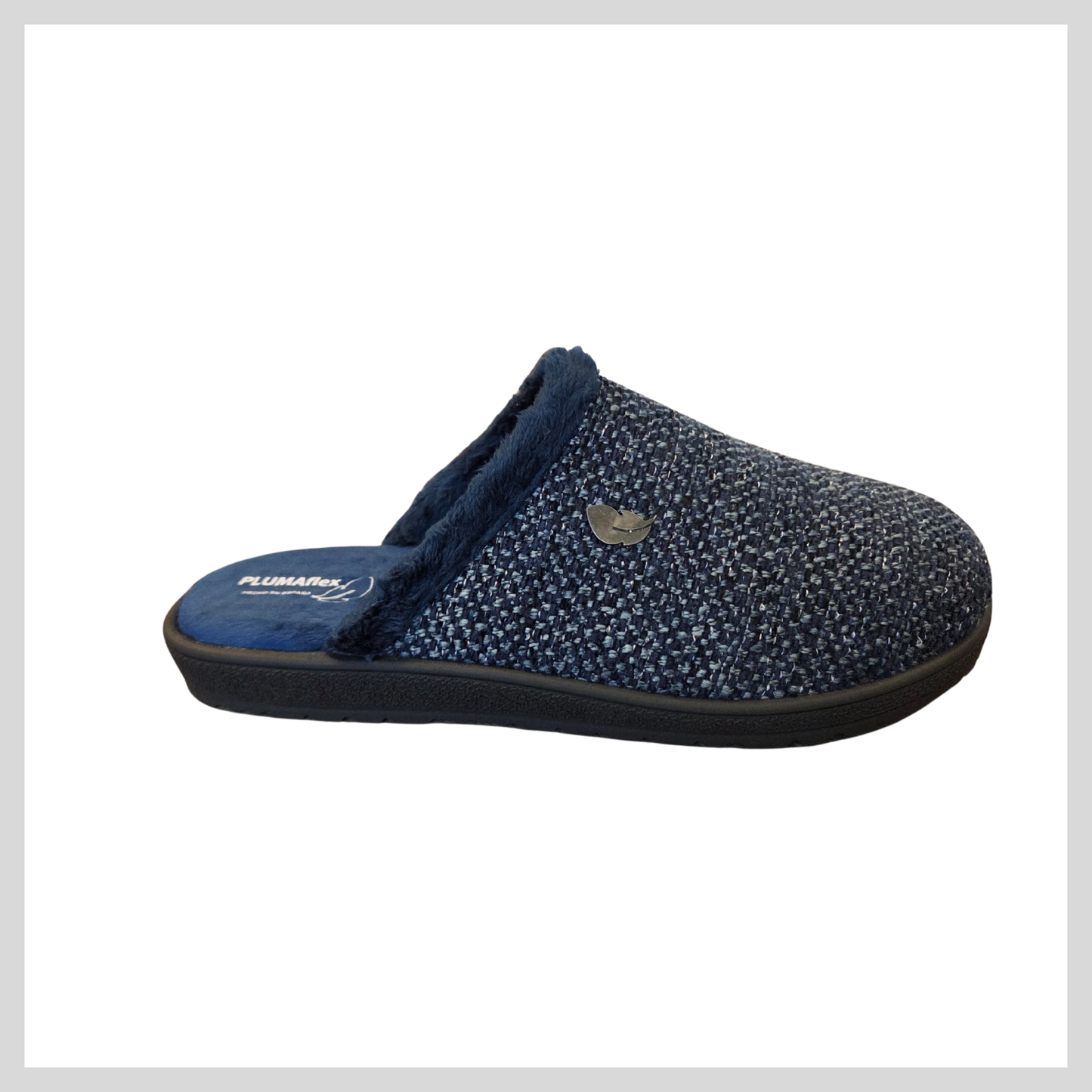 Pluma Flex 12125 Marino Men's Navy Mule