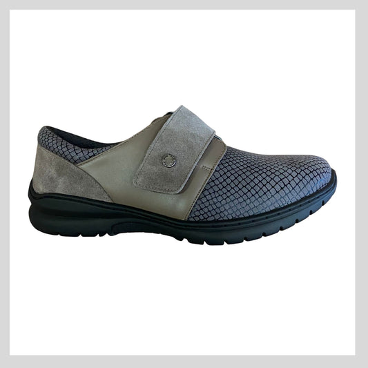 Softmode Daba Taupe Leather/Suede