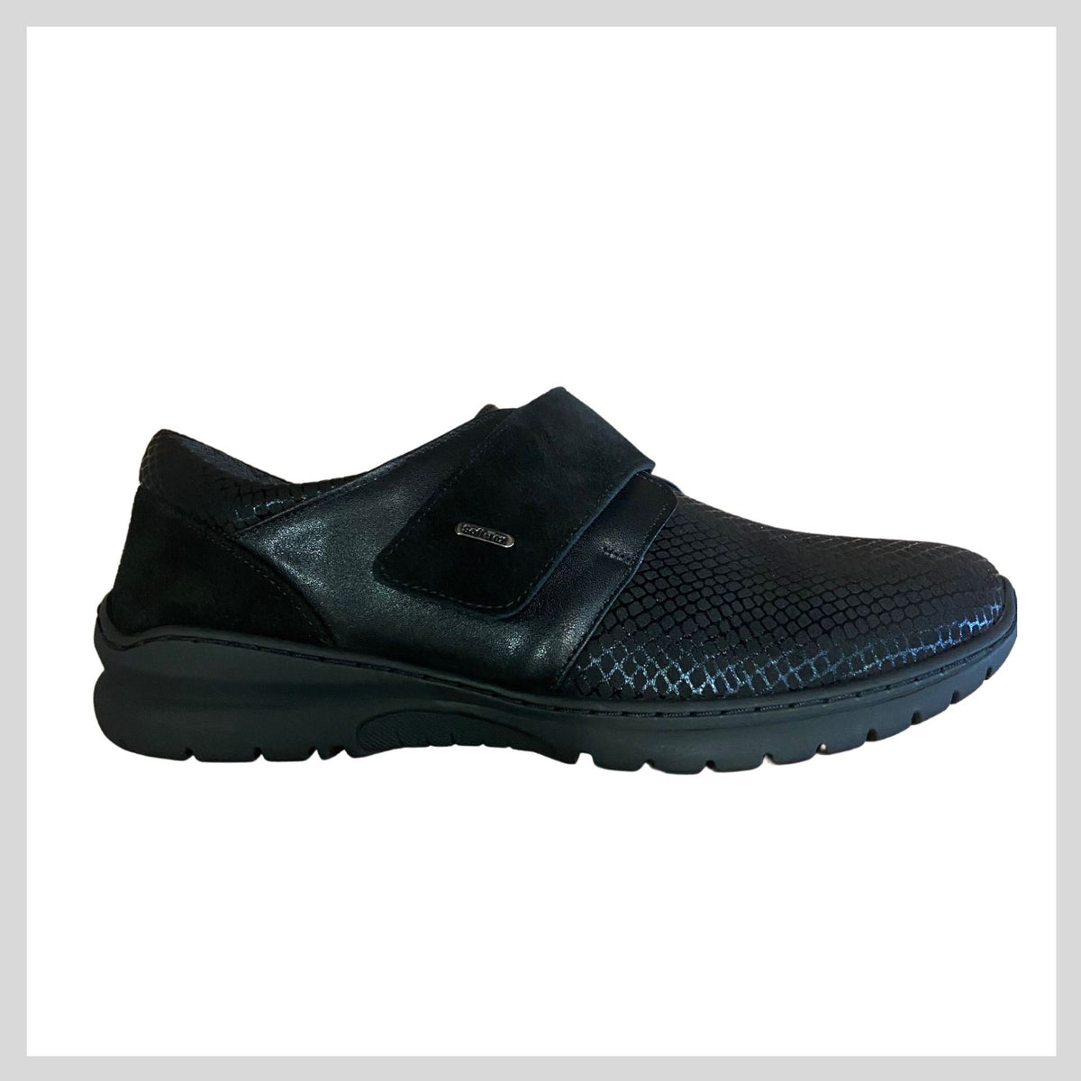 Softmode Daba Black Leather/ Suede