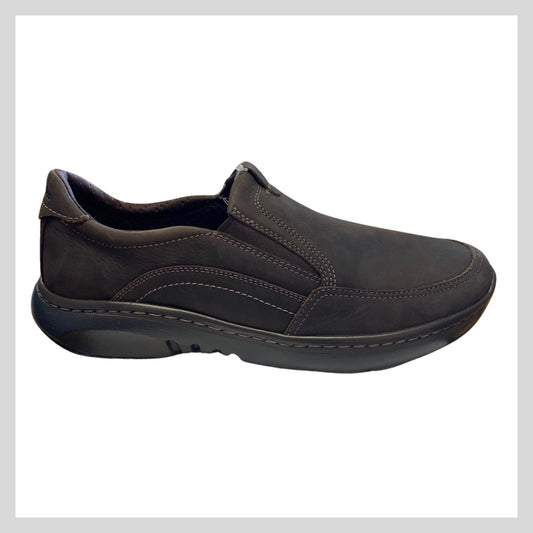 Clarks Pro Step Dark Brown Tumbled