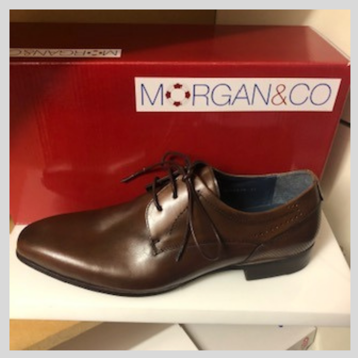 Morgan &amp; Co MGN 0970 Brown Leather
