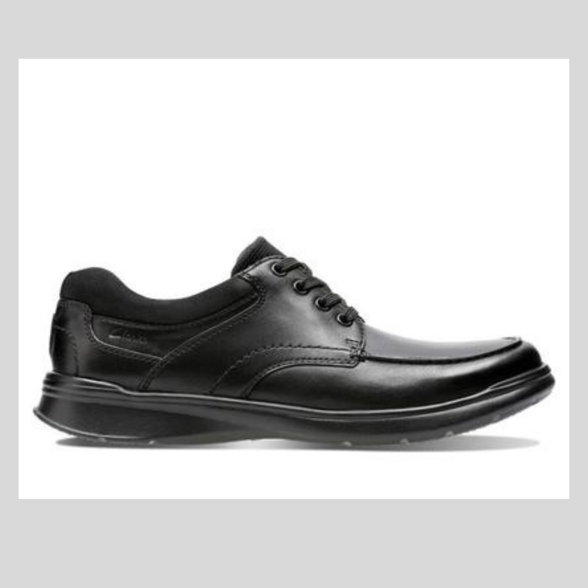 Clarks cotrell top edge black