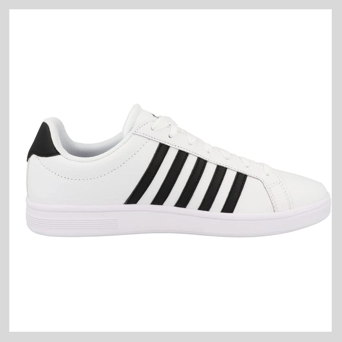 K. Swiss Court Tiebreak White/Black 07011-126-M