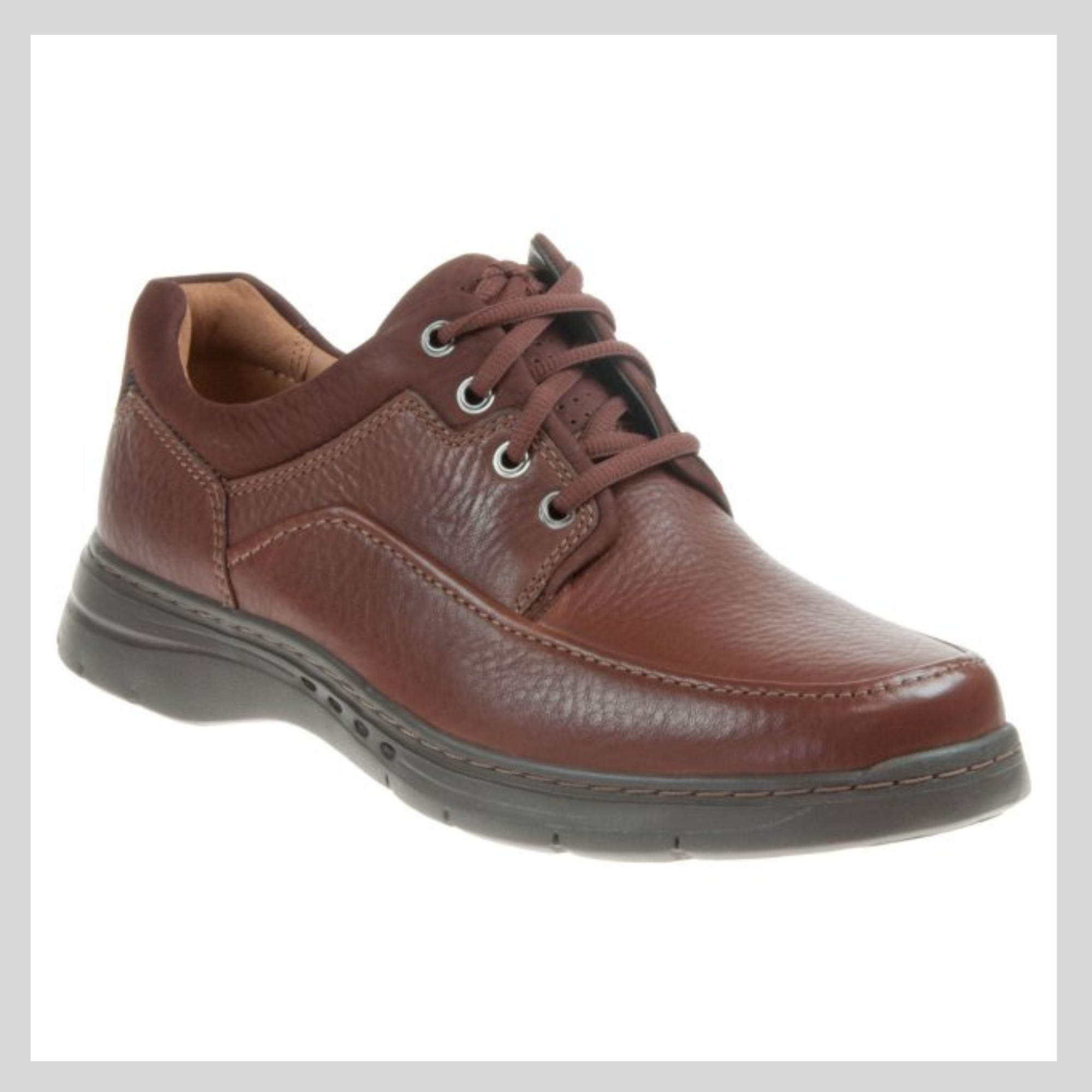 Clarks Un Brawley Step Mahogany Leather | Gratis Verzending - Steenbergen Schoenen Clarks Un Brawley Step Mahogany Leather | Gratis Verzending - Steenbergen Schoenen